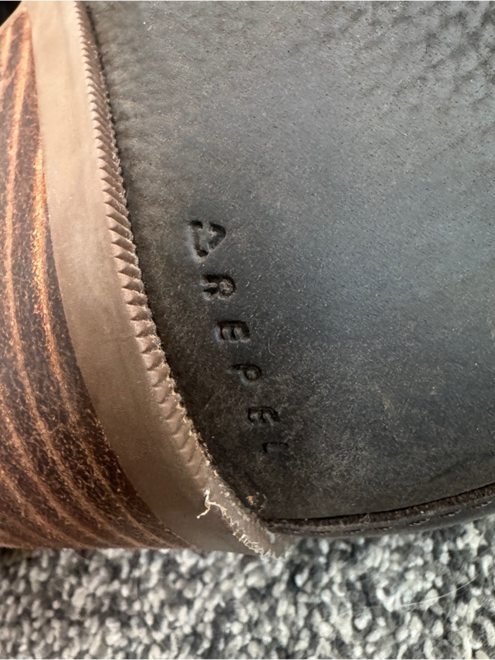 Teva Anaya Bootie RR Womens 10 Brown Leather Ankle Boots Side Zip Comfort - Picture 7 of 9
